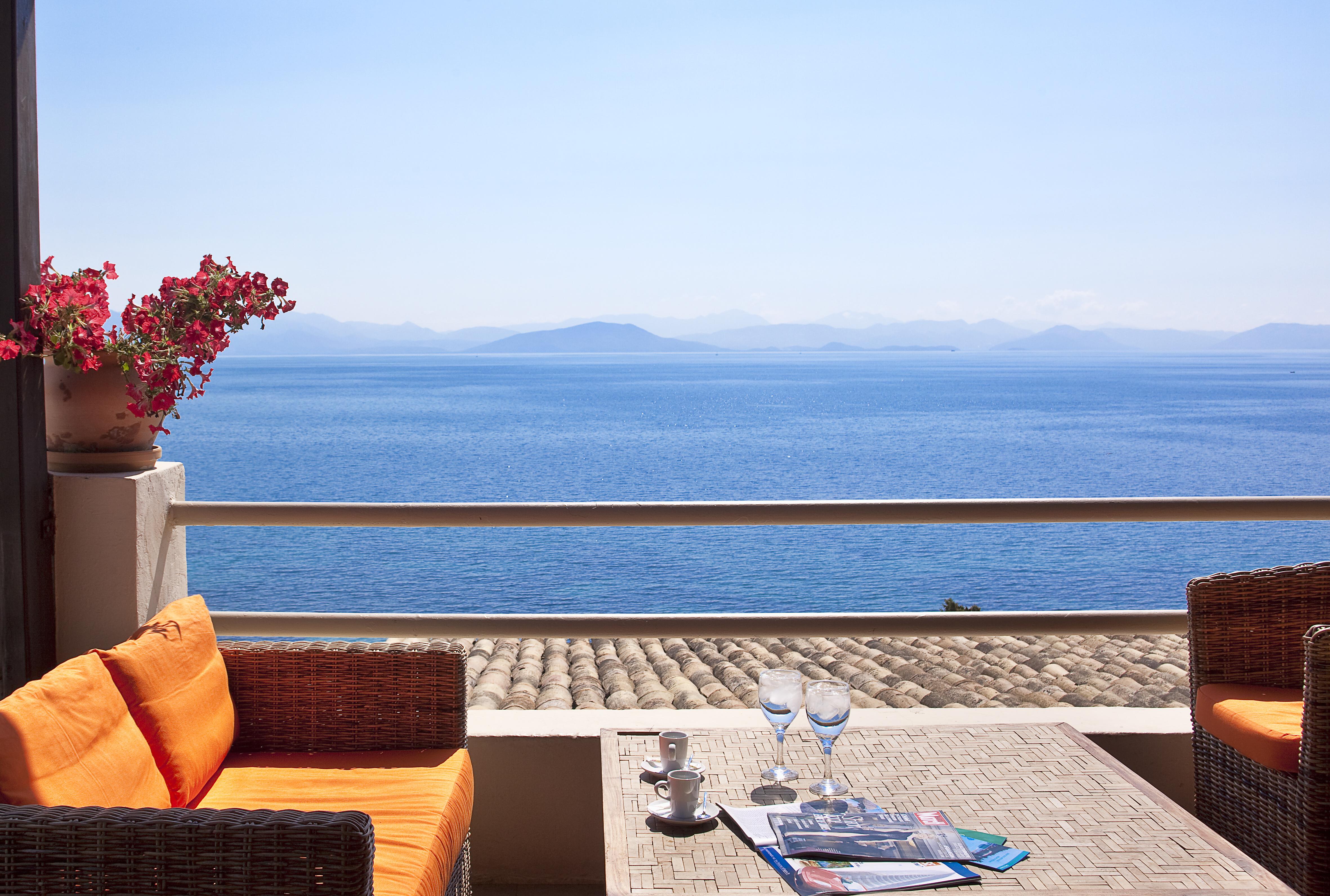 Aeolos Beach Resort Gastouri  ภายนอก รูปภาพ