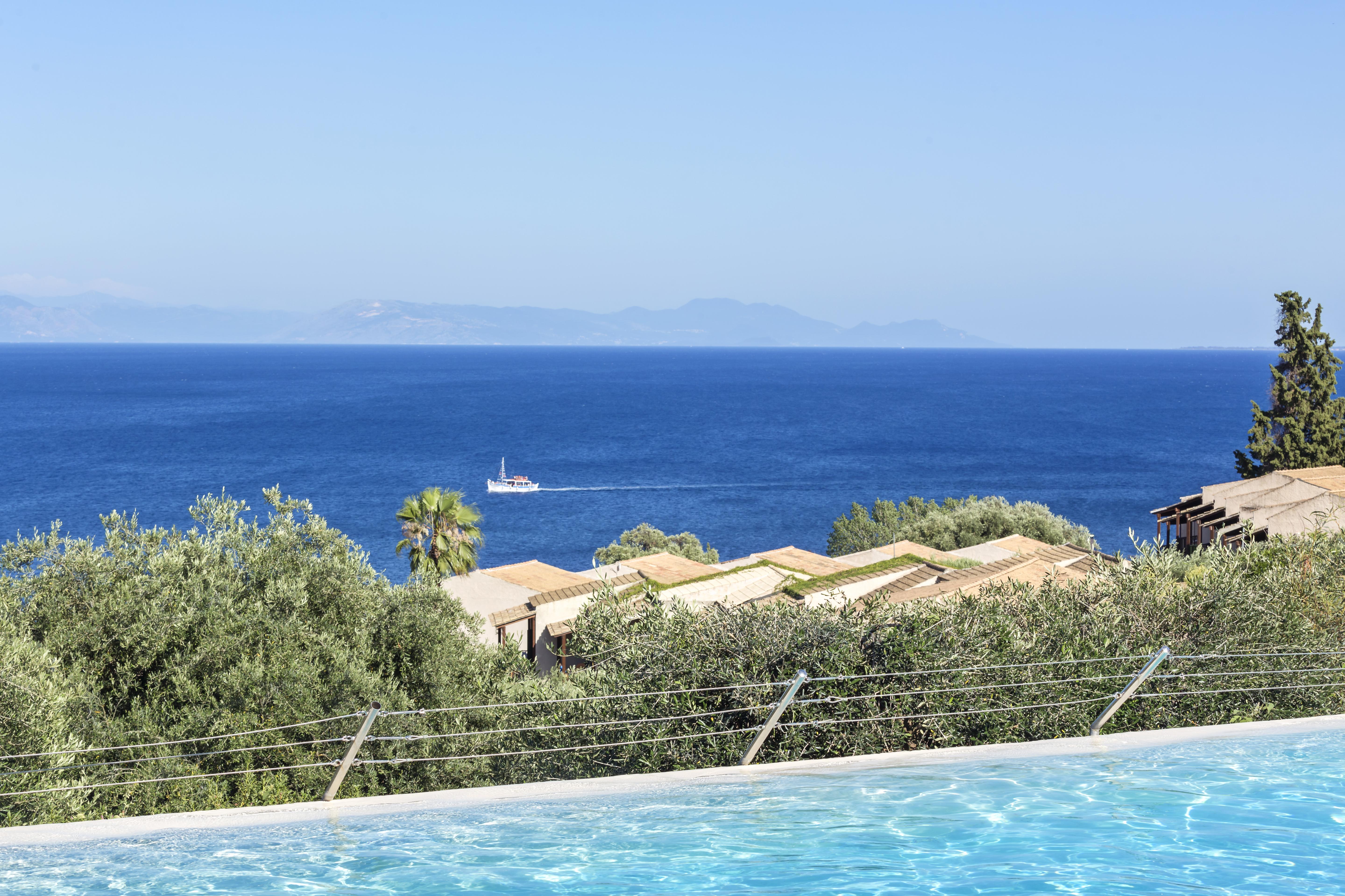 Aeolos Beach Resort Gastouri  ภายนอก รูปภาพ